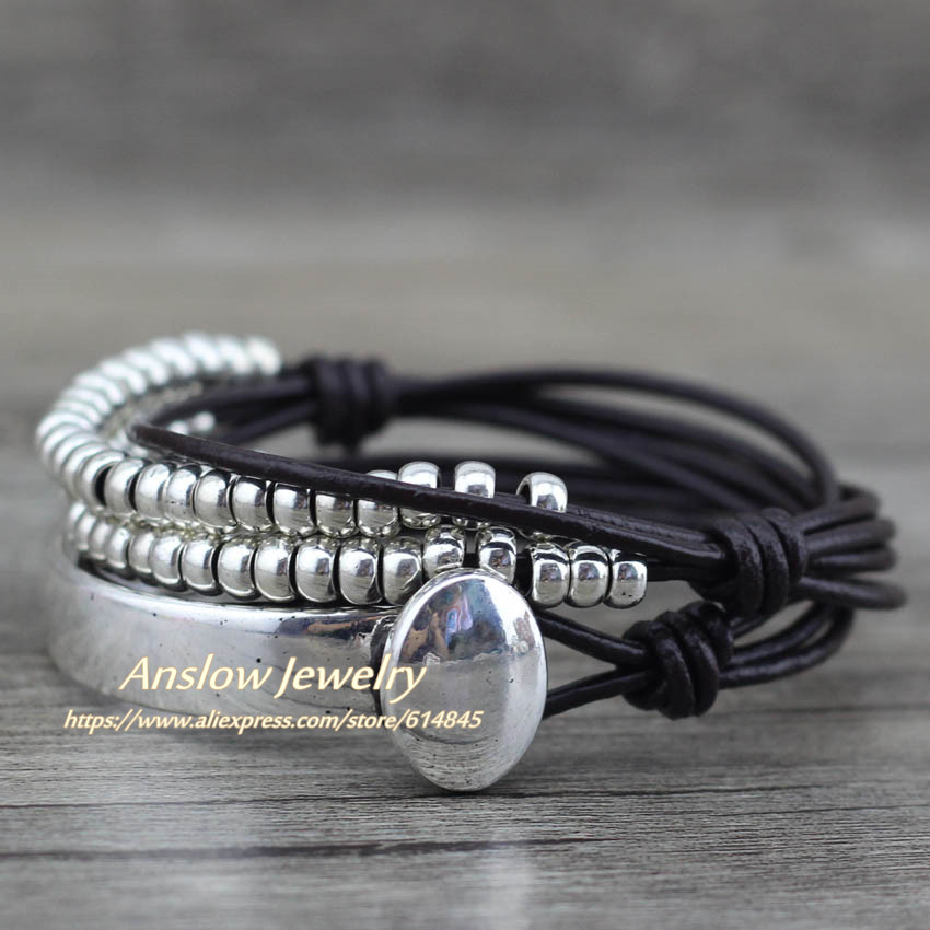 Vintage Fashion Jewelry Brands - Anslow Brand Bohemian Vintage Handmade Multilayer