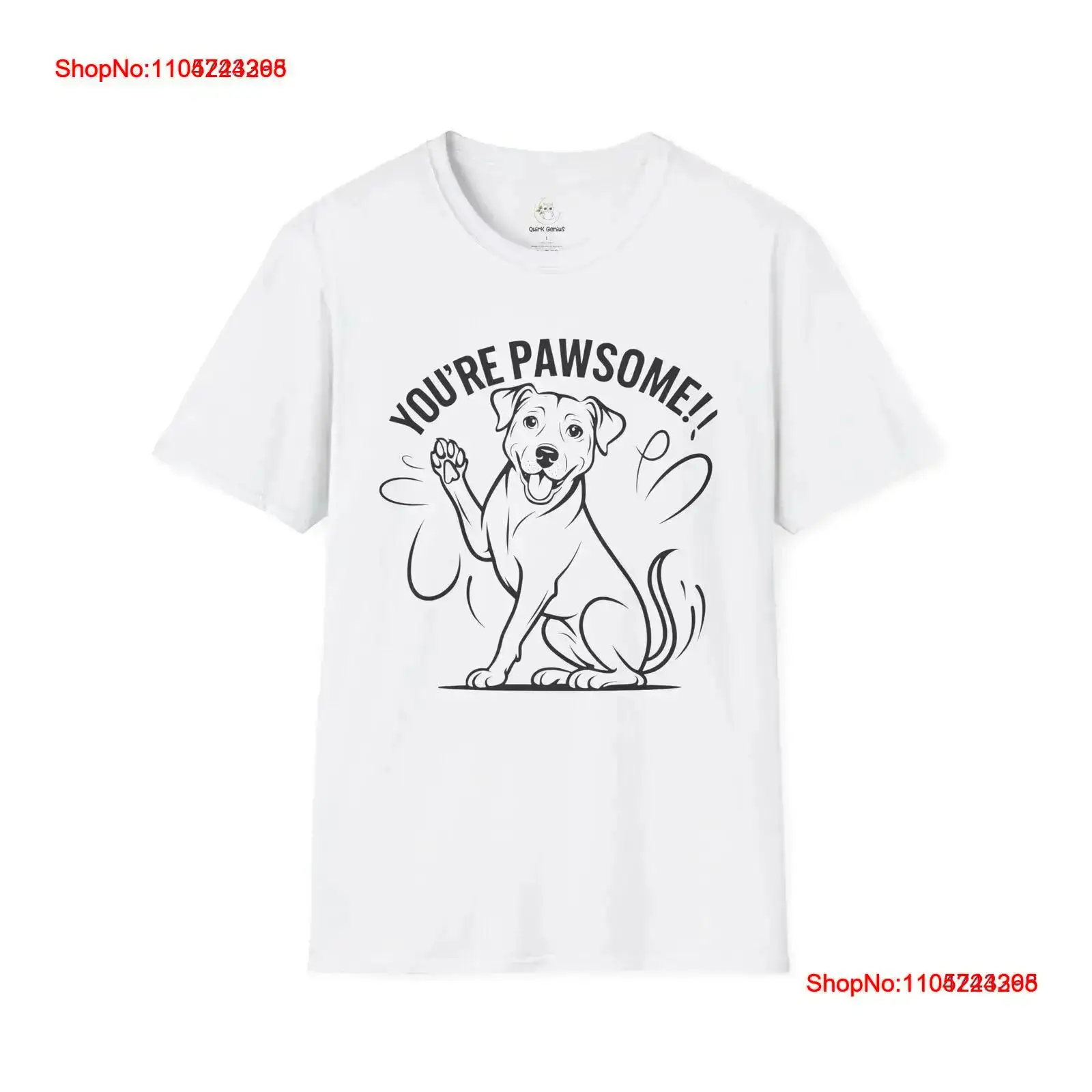 Quirky Vintage Fashion - Funny Quirky T Shirt YOUR PAWSOME