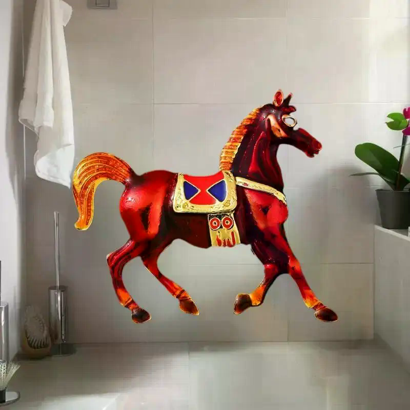 Quirky Vintage Fashion - Quirky Enamel Alloy Galloping Horse Zodiac