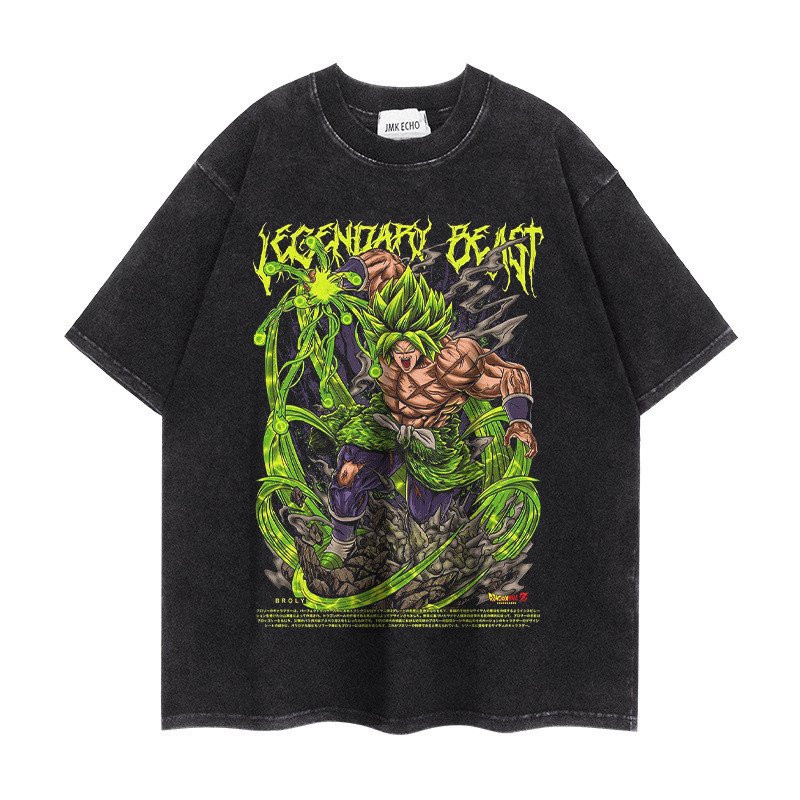 Fashion Y Vintage - Dragon Ball Broly Anime T-shirt Man