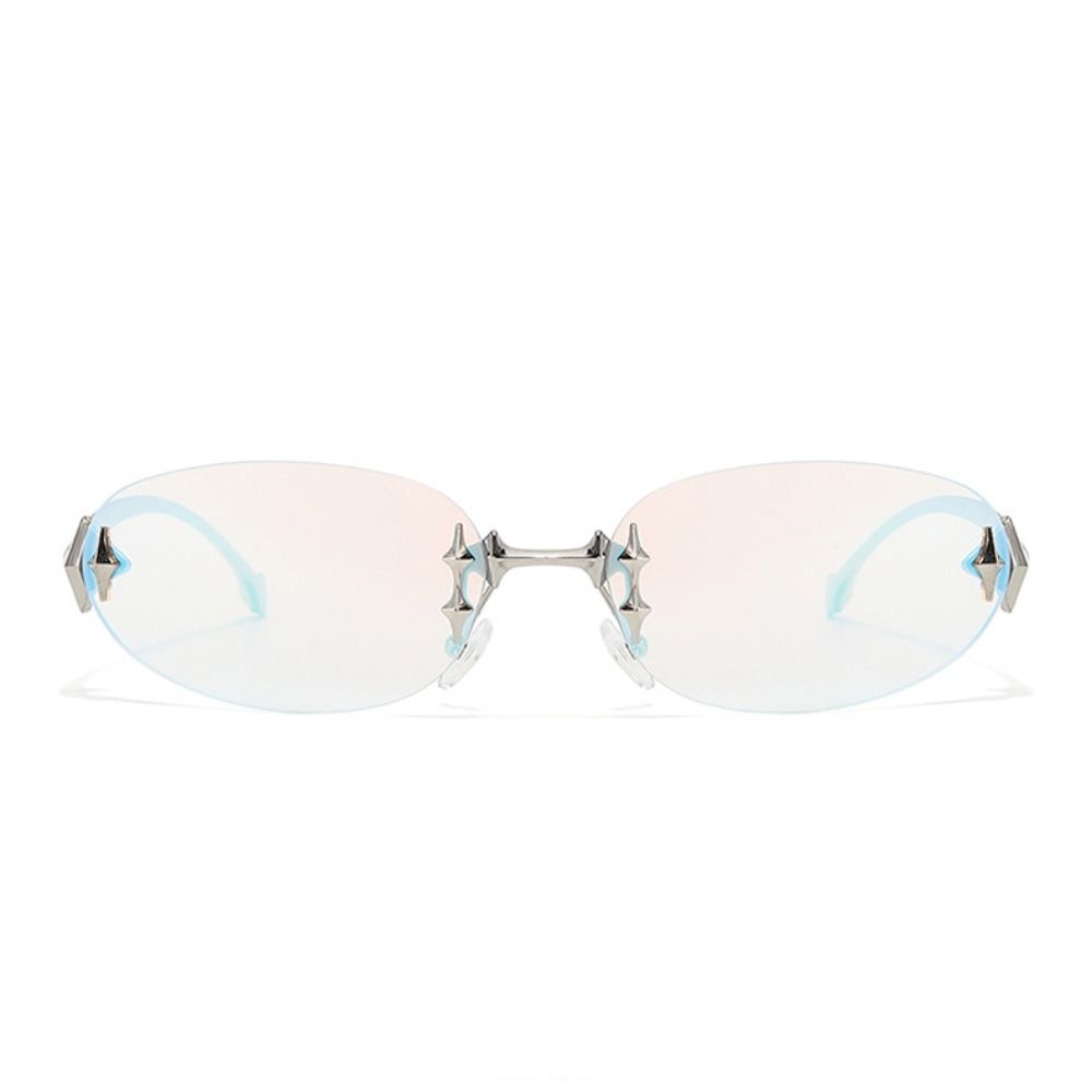 Y2K Style Frameless Sunglasses - Vintage Fashion Trends avis et prix