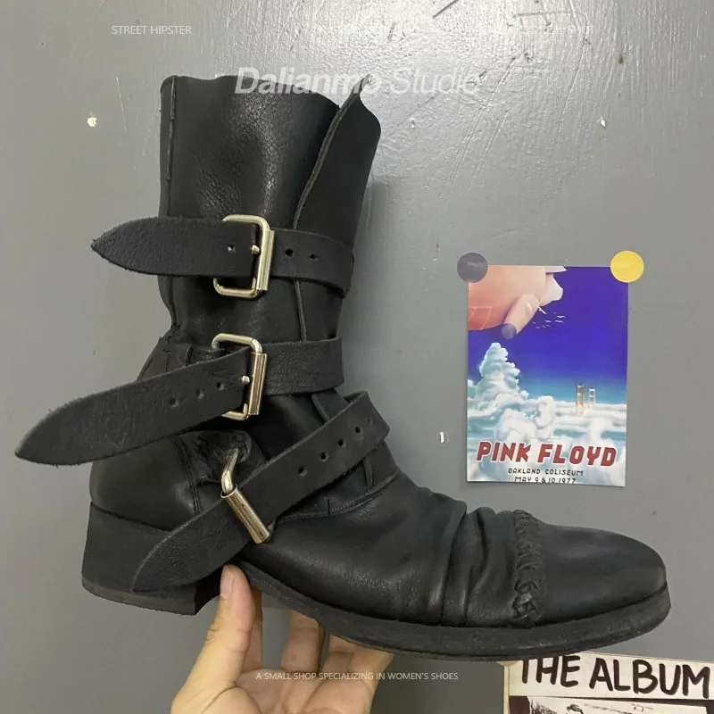 Fashion Men's Genuine Leather  - Vintage Style Women Fashion avis et prix