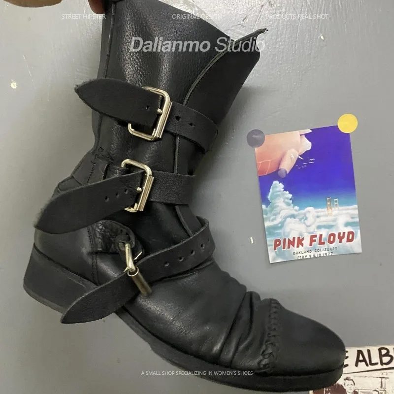 Fashion Men's Genuine Leather  - Vintage Style Women Fashion avis et prix