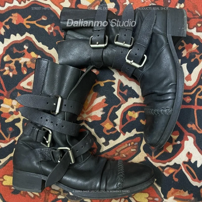 Fashion Men's Genuine Leather  - Vintage Style Women Fashion avis et prix