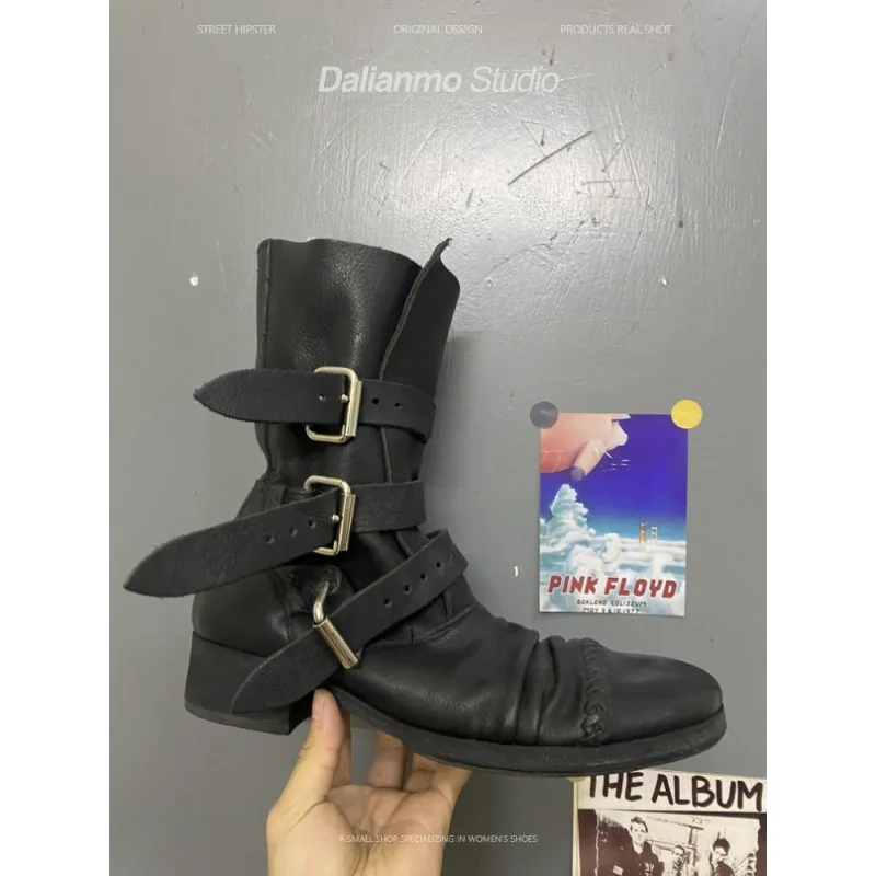 Fashion Men's Genuine Leather  - Vintage Style Women Fashion avis et prix