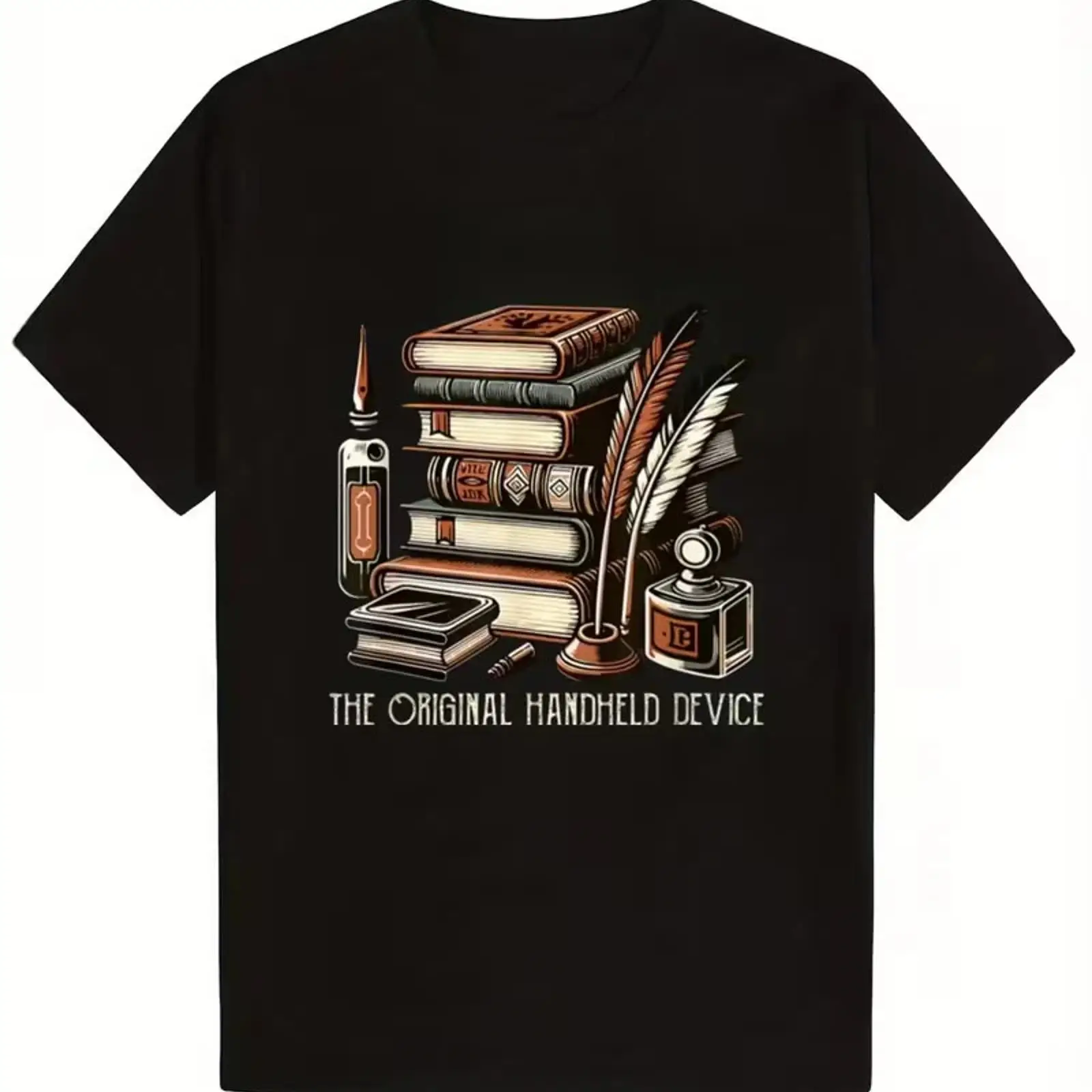 Men'S Lightweight Book Lover T - Vintage Fashion Library avis et prix