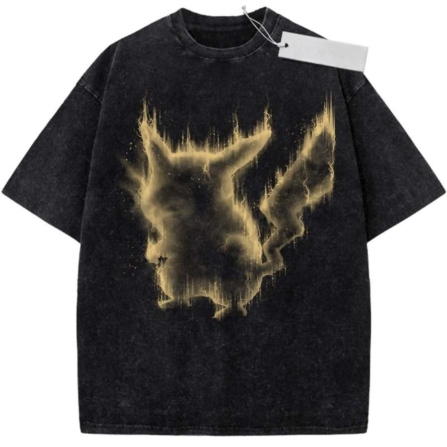 Oversize Vintage Washed Pokemo - Fashion Y Vintage avis et prix