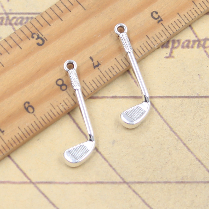 20pcs Charms golf club 27x9mm  - Vintage Fashion Club Photos avis et prix