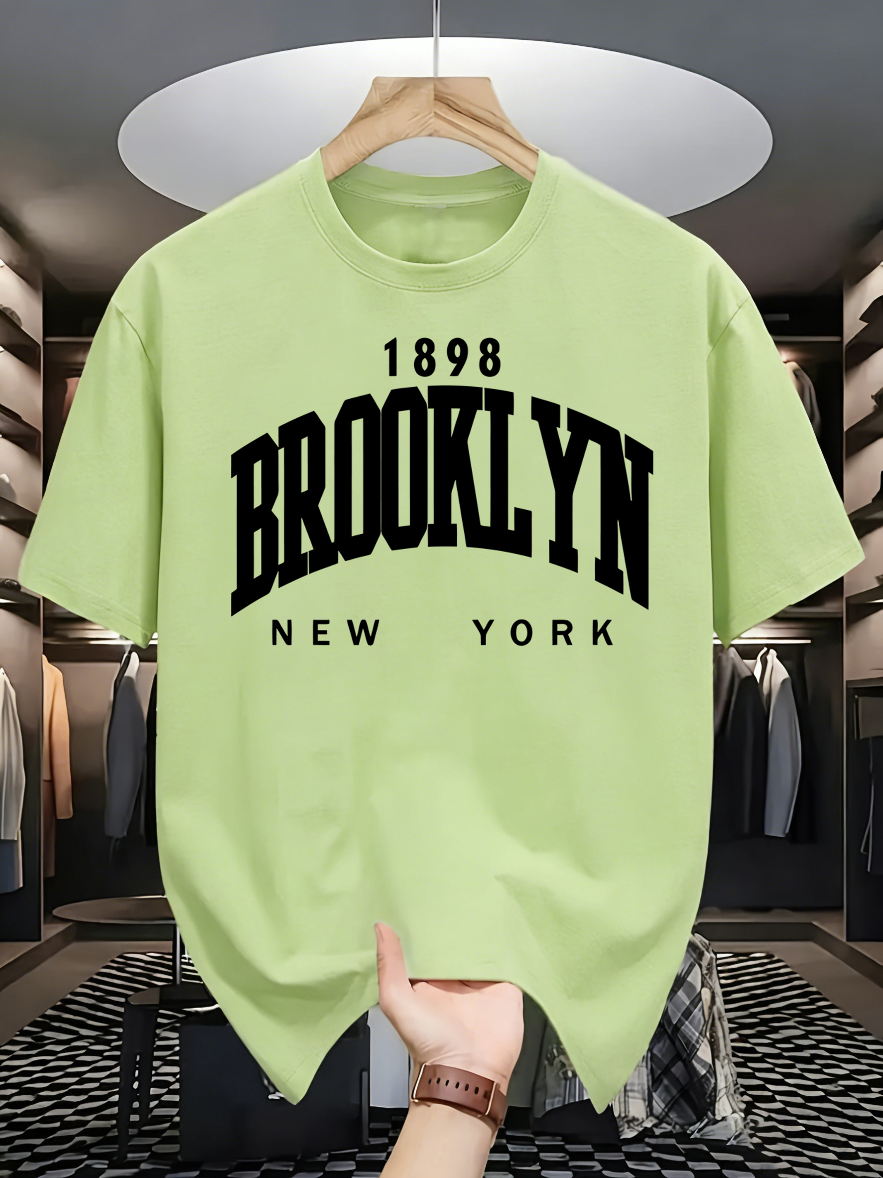 Brooklun New York Letter Print - Vintage Fashion York avis et prix
