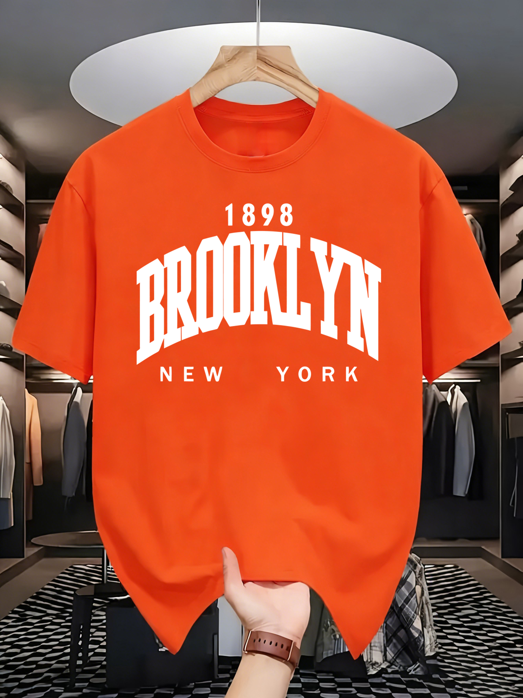 Brooklun New York Letter Print - Vintage Fashion York avis et prix