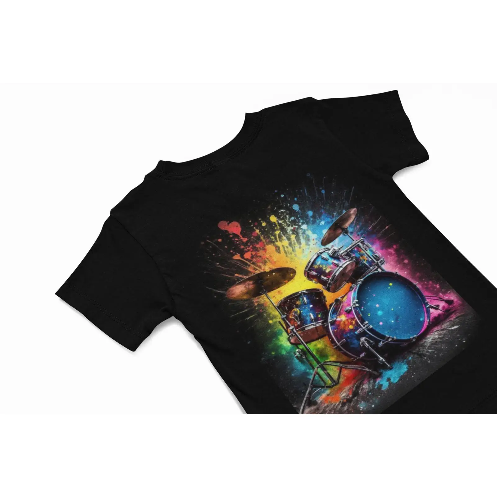 Colourful Graffiti Drum Kit T  - Quirky Vintage Fashion avis et prix