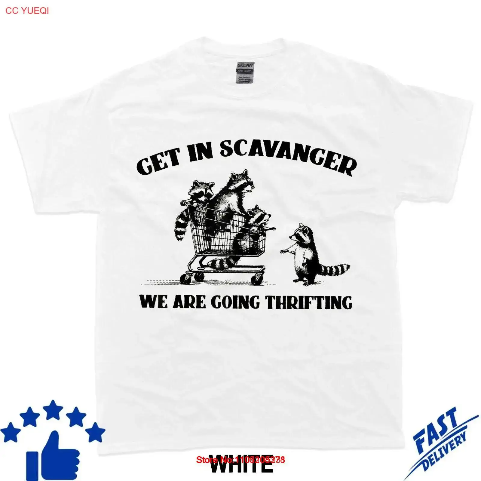 Get In Scavenger We're Going T - Thrift Vintage Fashion Usa avis et prix