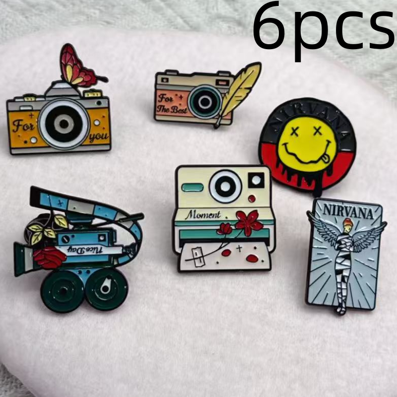 6pcs Vintage Trendy Personalit - Vintage Fashion Now avis et prix