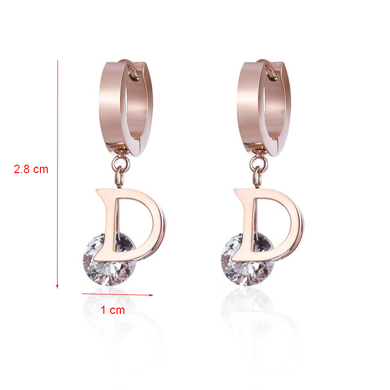 Vintage Luxury Letter D Crysta - Vintage Fashion Jewelry Brands avis et prix