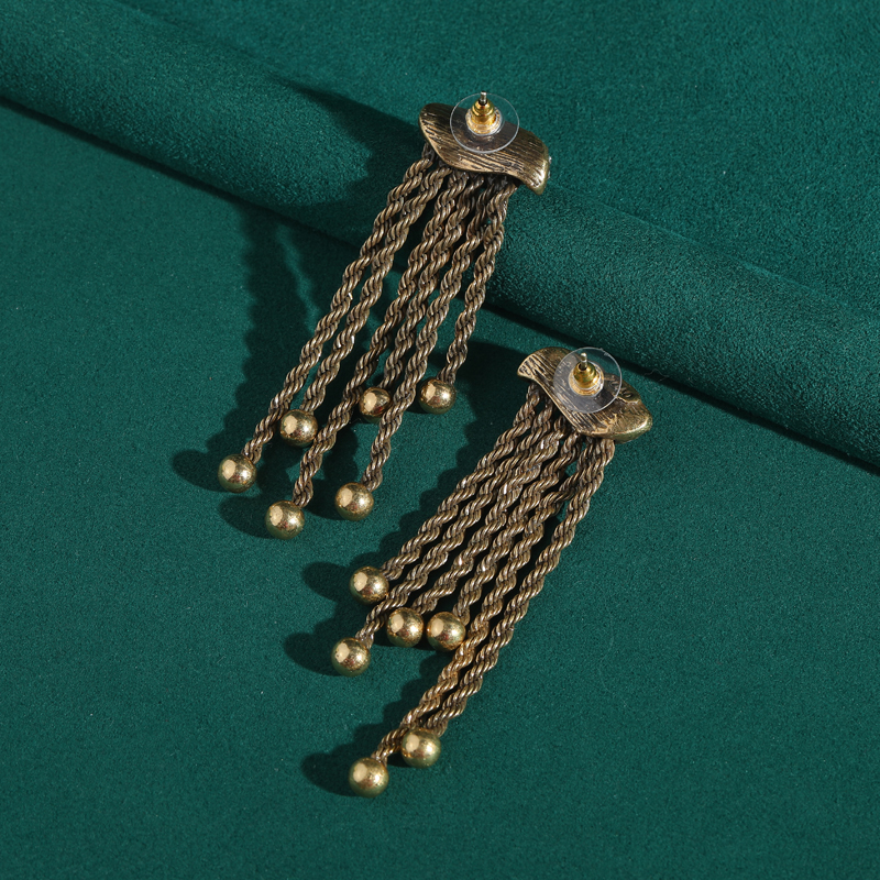 Vintage Gold Color Rope Tassel - Vintage Fashion Jewelry Brands avis et prix