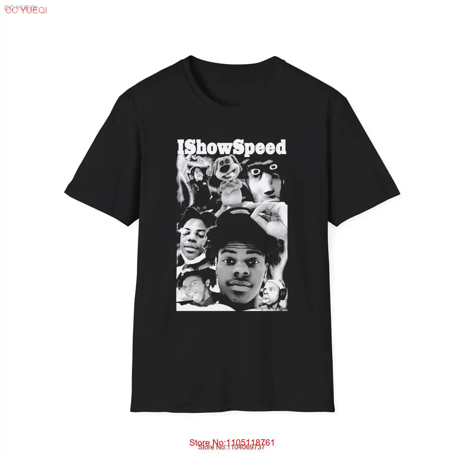 IShowSpeed T Shirt Merch Fan B - Vintage Fashion Youtubers avis et prix