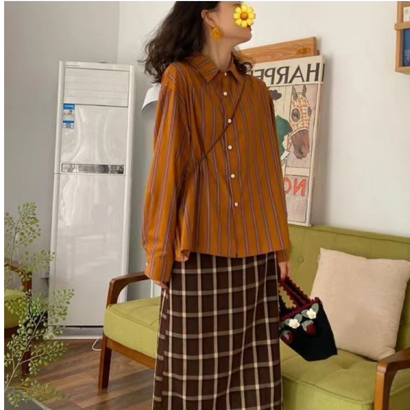 Spring New Striped Loose Casua - Vintage Fashion Trends avis et prix