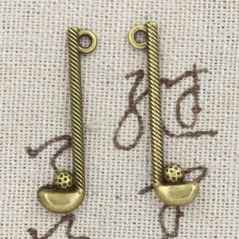 25pcs Charms Golf Club Ball 32 - Vintage Fashion Club Photos avis et prix