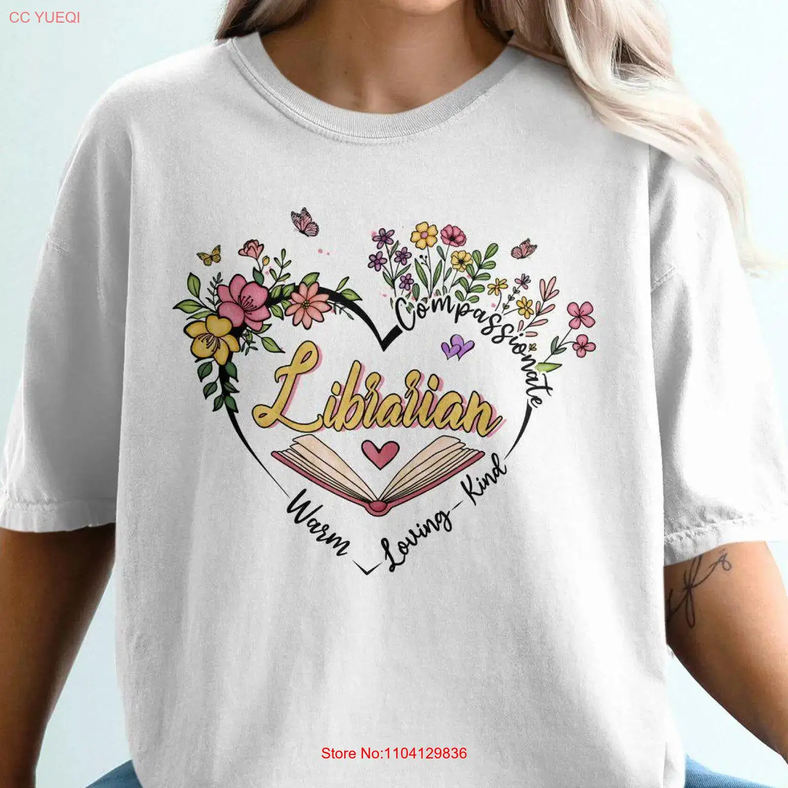 Librarian T Shirt Library Love - Vintage Fashion Library avis et prix