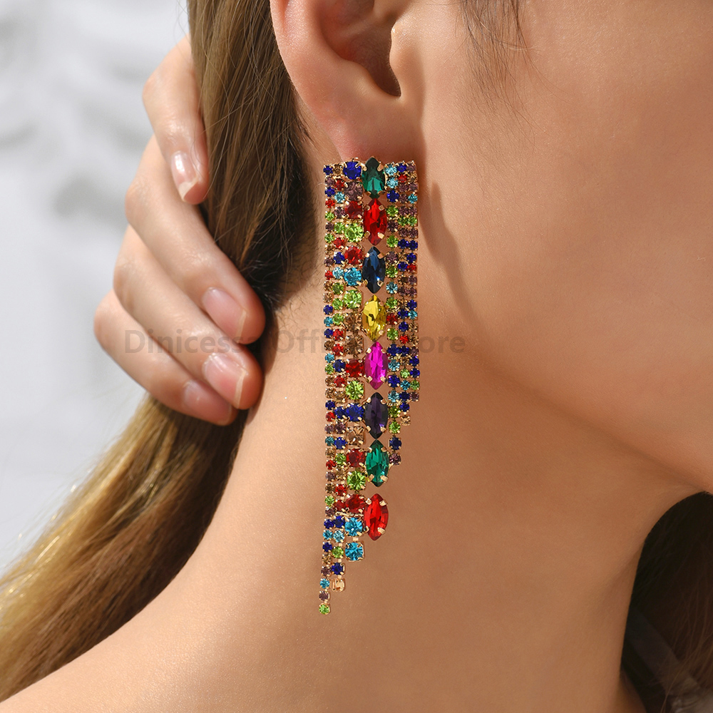Luxury Brand Geometric Tassel  - Vintage Fashion Jewelry Brands avis et prix