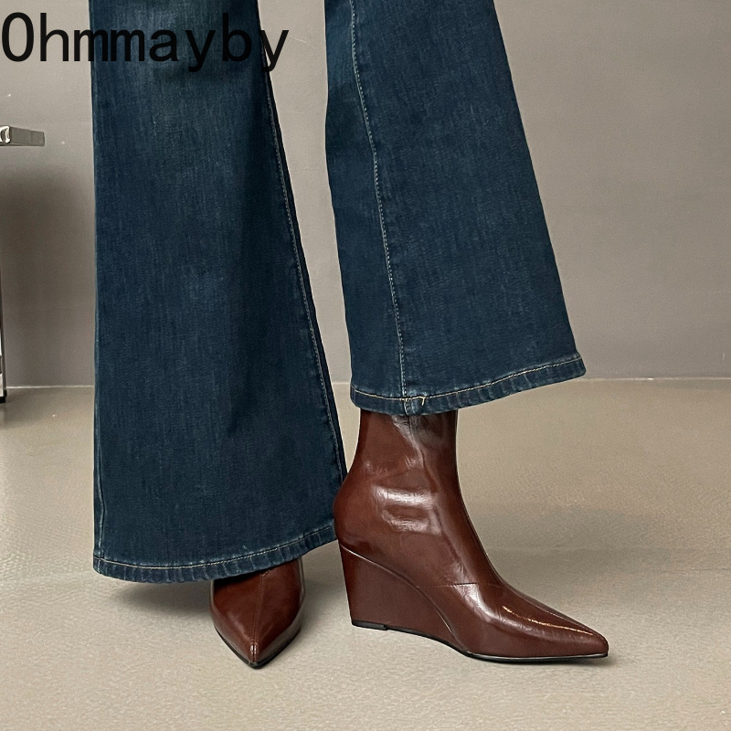 Autumn Winter Vintage Weges He - Vintage Style Women Fashion avis et prix