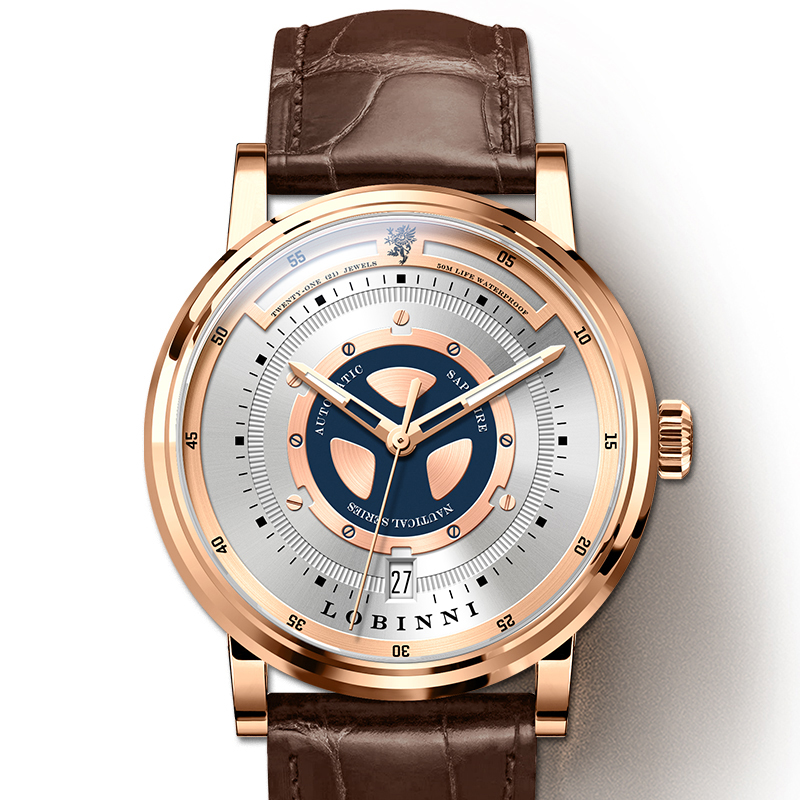 Lobinni Men Automatic Watch Vi - Vintage Fashion Complete avis et prix