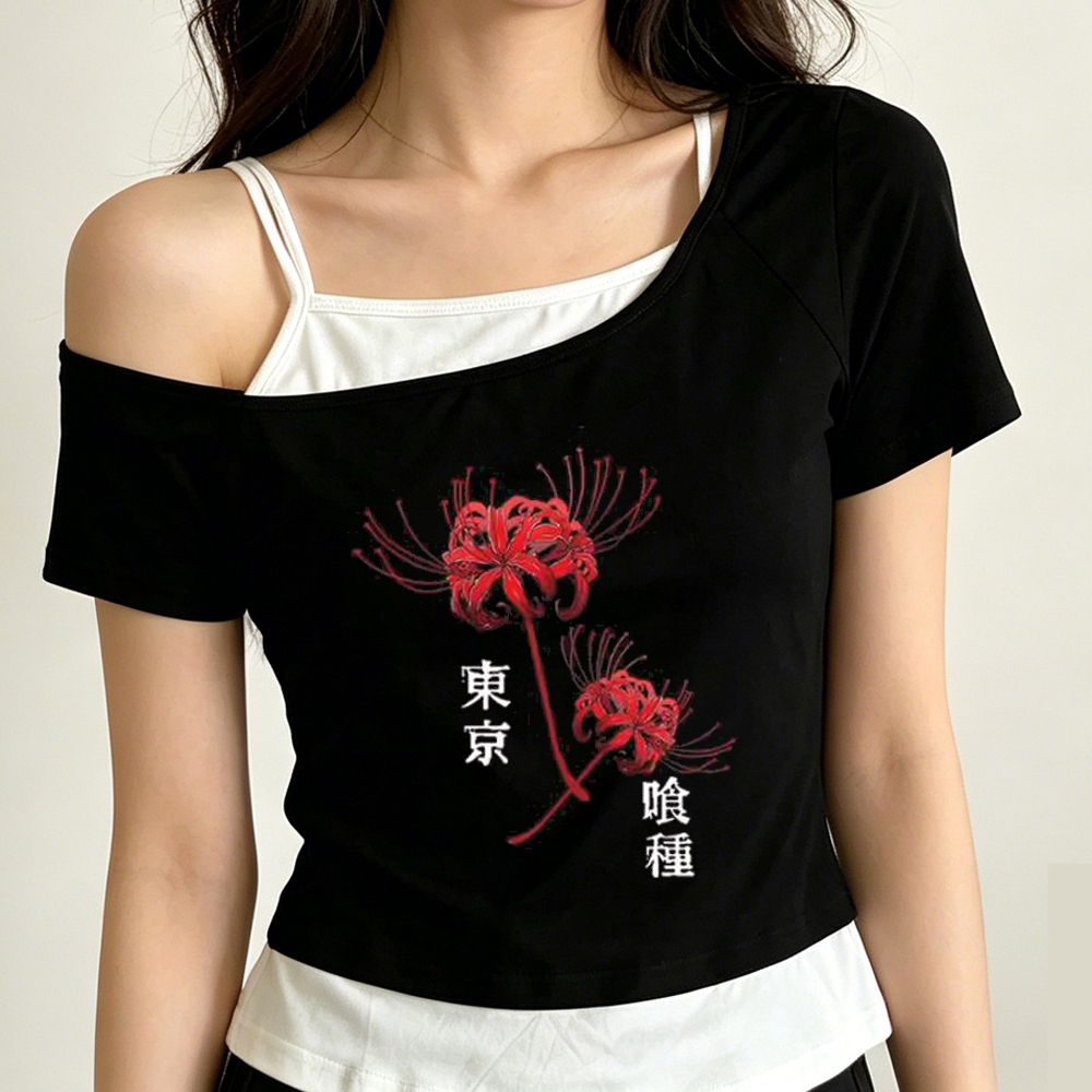 Tokyo Ghoul crop top ladies ko - Vintage Fashion Tokyo avis et prix