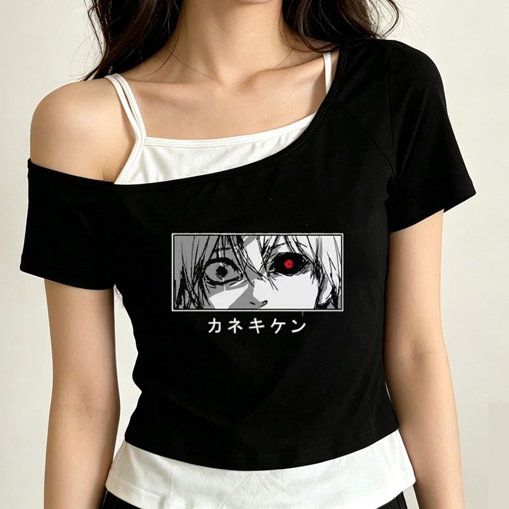 Tokyo Ghoul crop top ladies ko - Vintage Fashion Tokyo avis et prix