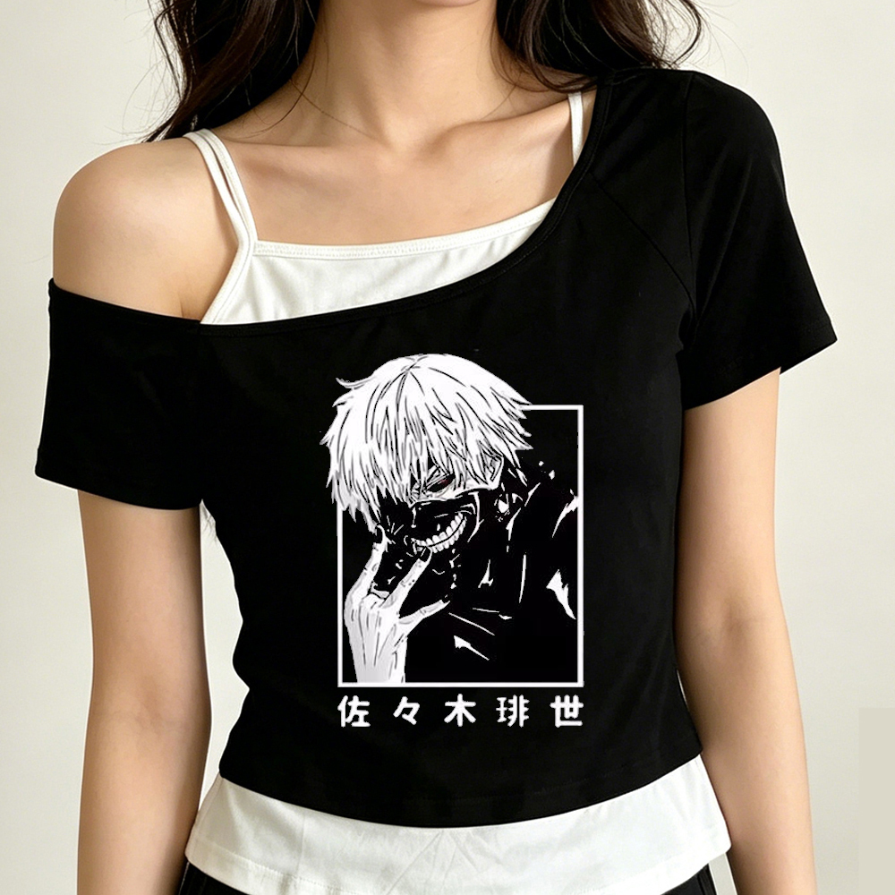 Tokyo Ghoul crop top ladies ko - Vintage Fashion Tokyo avis et prix