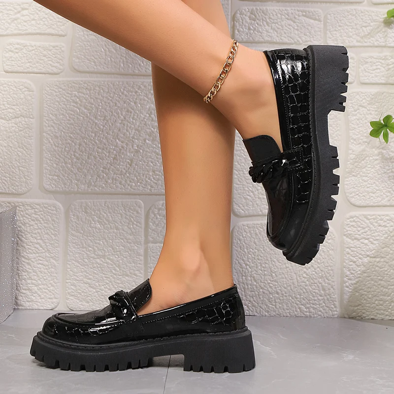 Platform Chunky Square Heel Lo - Vintage Fashion Heels avis et prix
