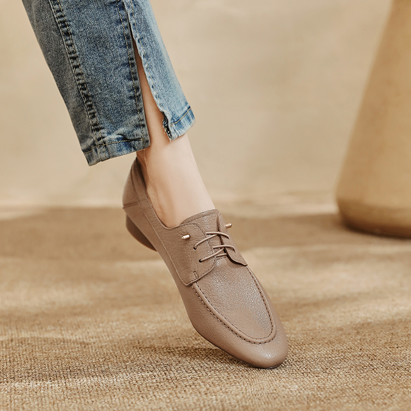 Women Casual Loafers Shoes Gen - Vintage Fashion Heels avis et prix