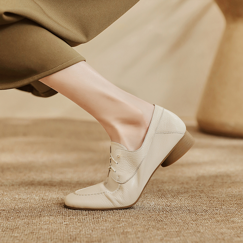 Women Casual Loafers Shoes Gen - Vintage Fashion Heels avis et prix