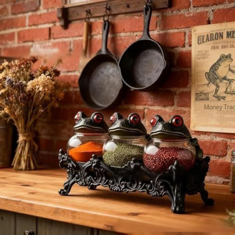 Witch ThreePiece Spice Jars Se - Quirky Vintage Fashion avis et prix