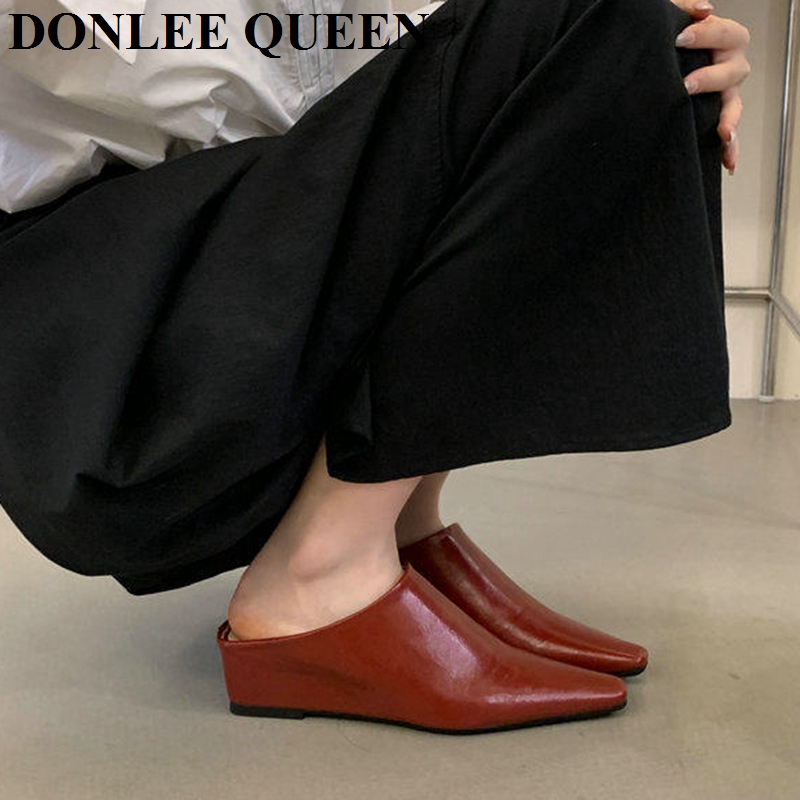 Women Fashion Close Toe Mule S - Vintage Fashion Heels avis et prix