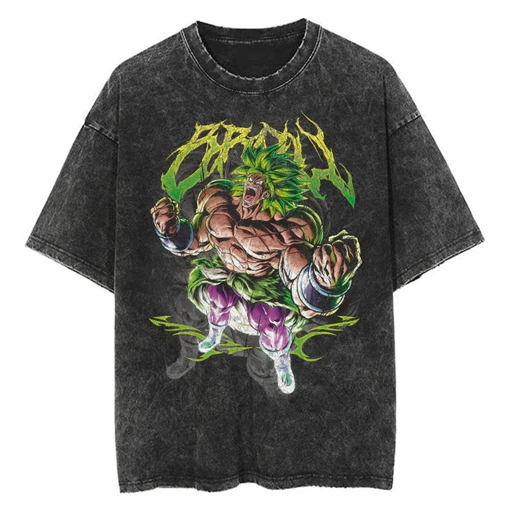 Dragon Ball Broly Anime T-shir - Fashion Y Vintage avis et prix