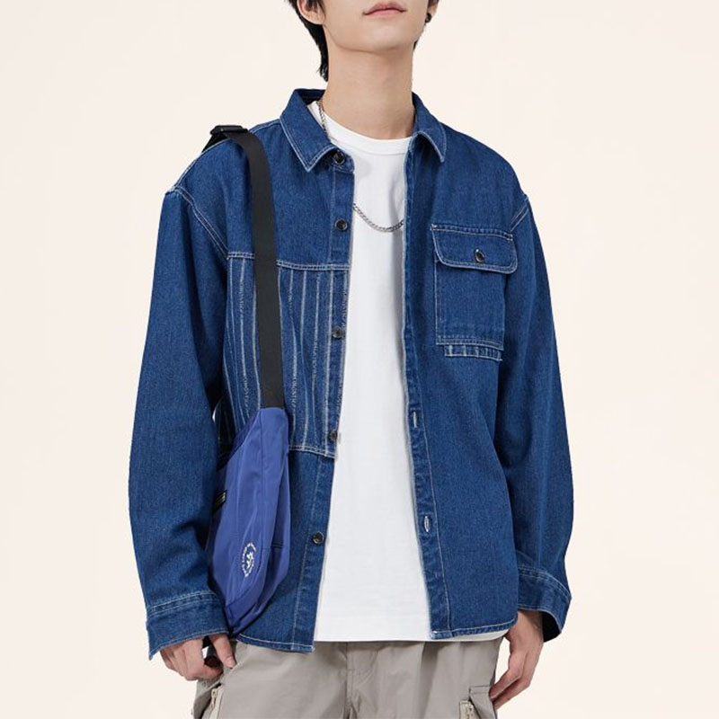 Men Korean Chic Turn-down Coll - Vintage Fashion Now avis et prix