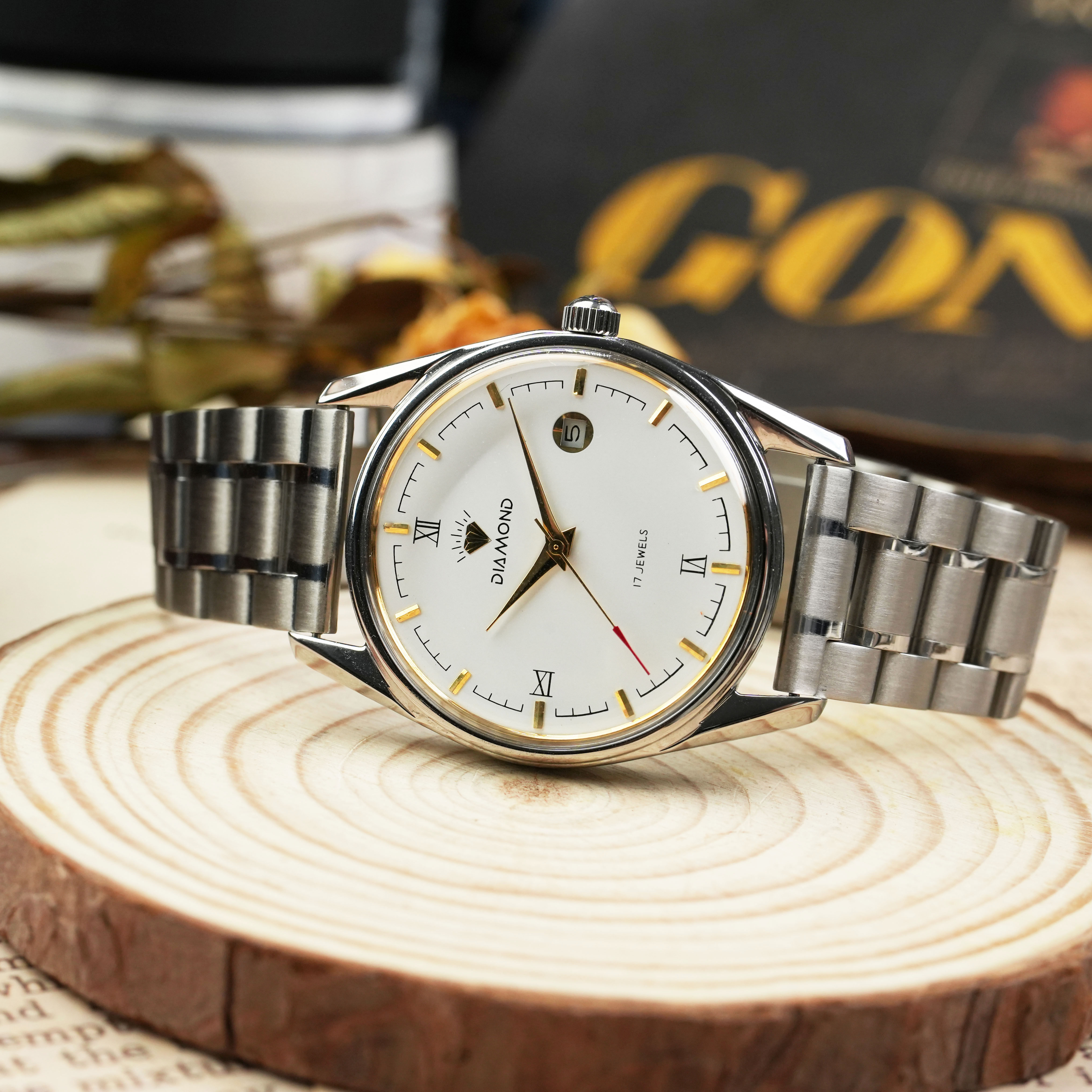 Men's 38MM Vintage Shanghai Di - Vintage Fashion Complete avis et prix