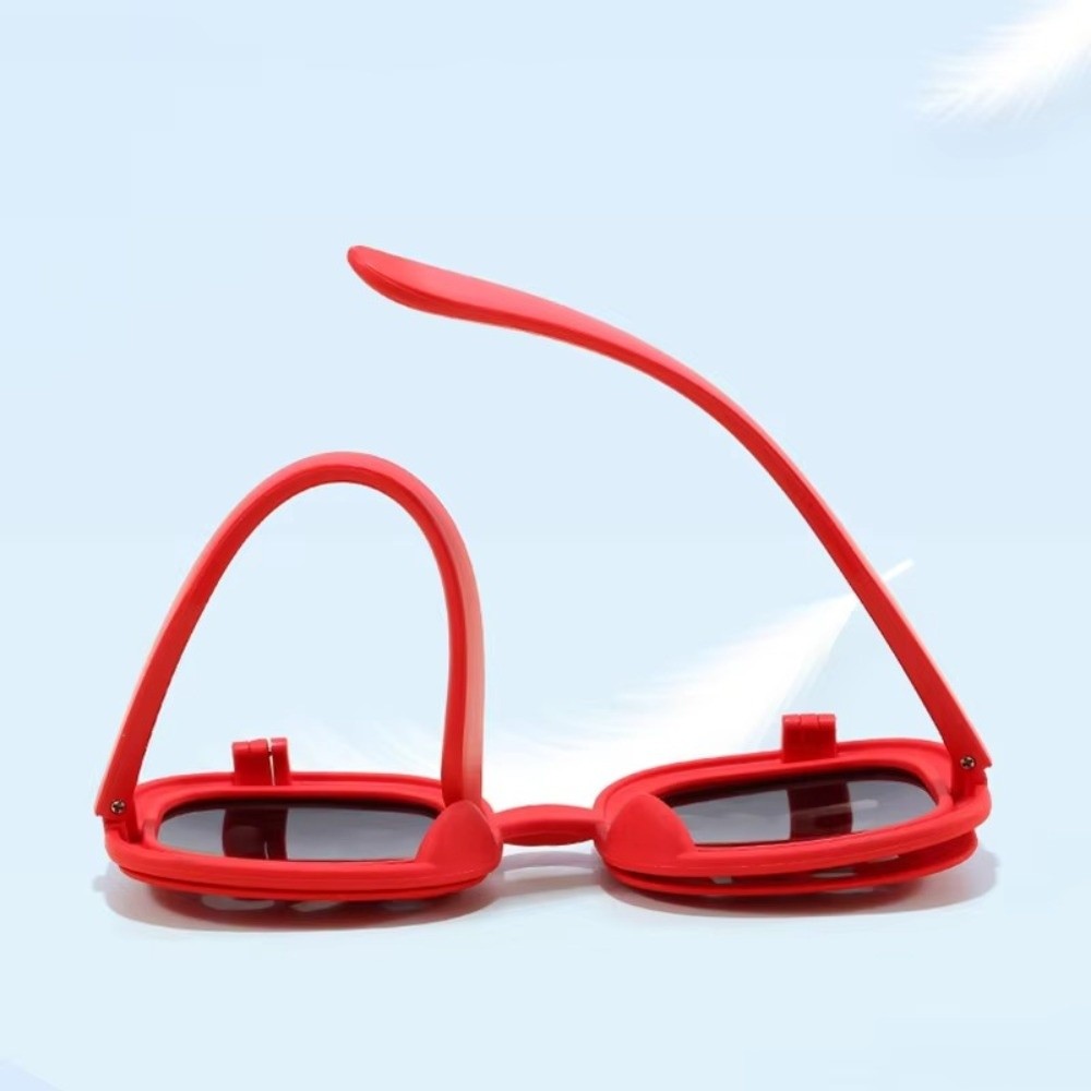 Funny Red Fortune Glasses Doub - Quirky Vintage Fashion avis et prix