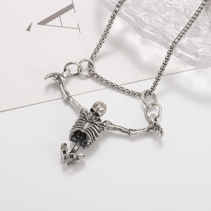 Mens Gothic Vintage Silver Pla - Quirky Vintage Fashion avis et prix