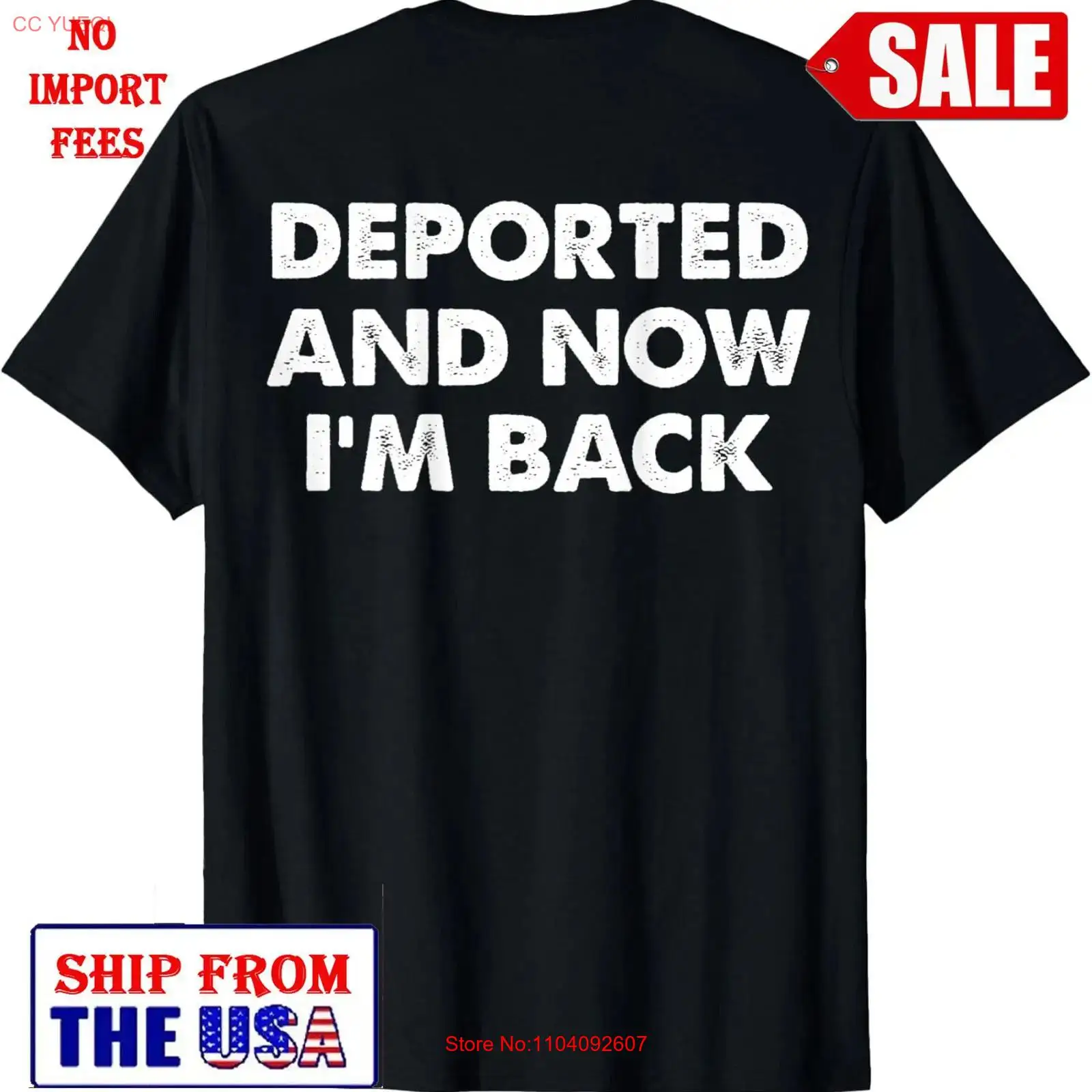 Deported And Now I'm Back funn - Vintage Fashion Now avis et prix