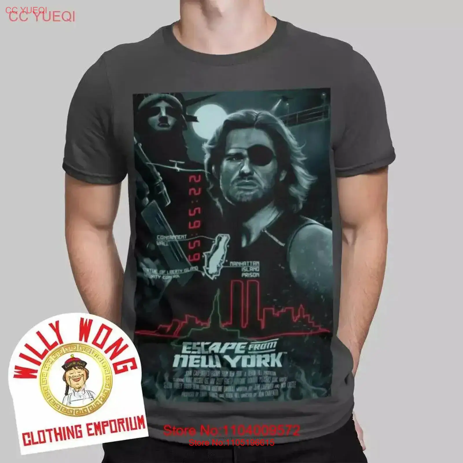 Escape From New York T Shirt R - Vintage Fashion York avis et prix