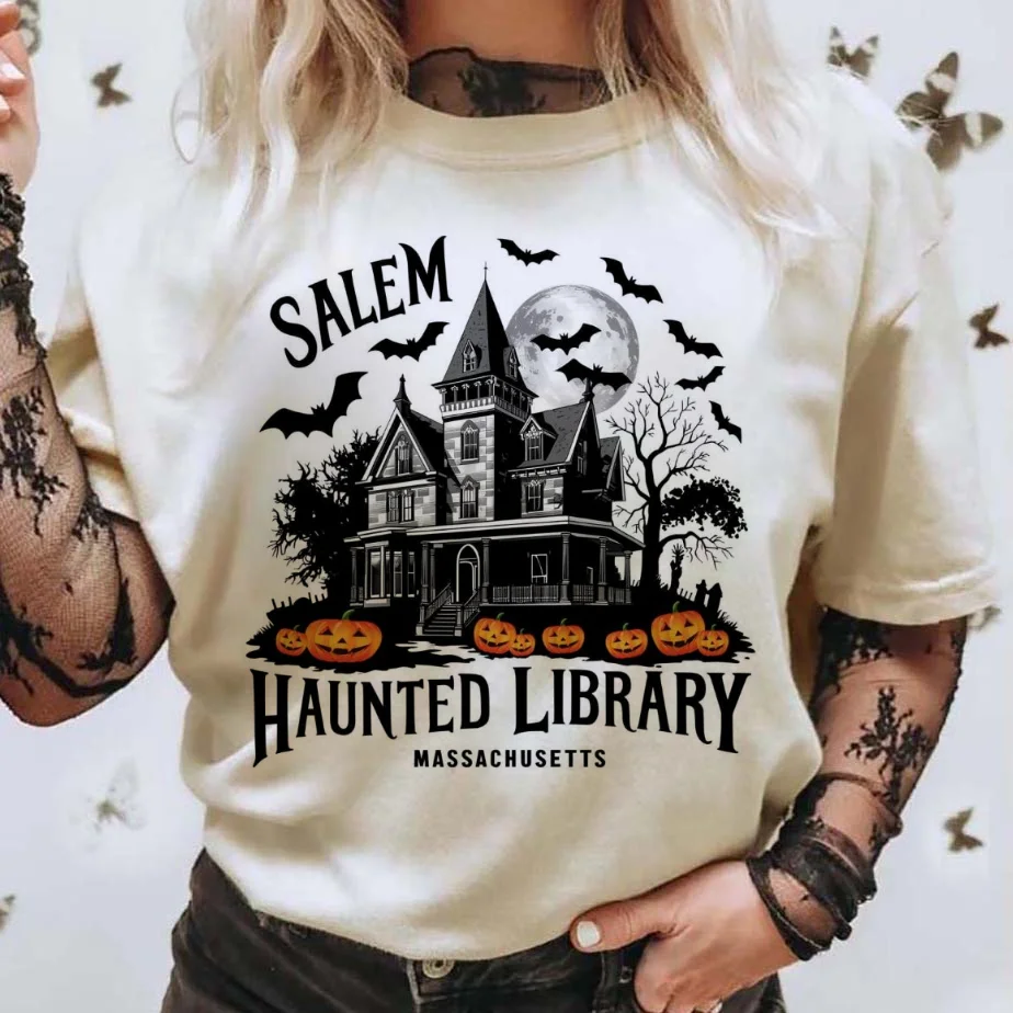 Vintage Salem Haunted Library  - Vintage Fashion Library avis et prix