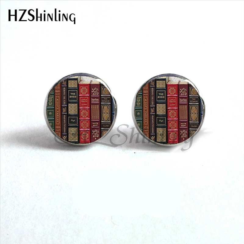 NES-00101  Library Book Earrin - Vintage Fashion Library avis et prix