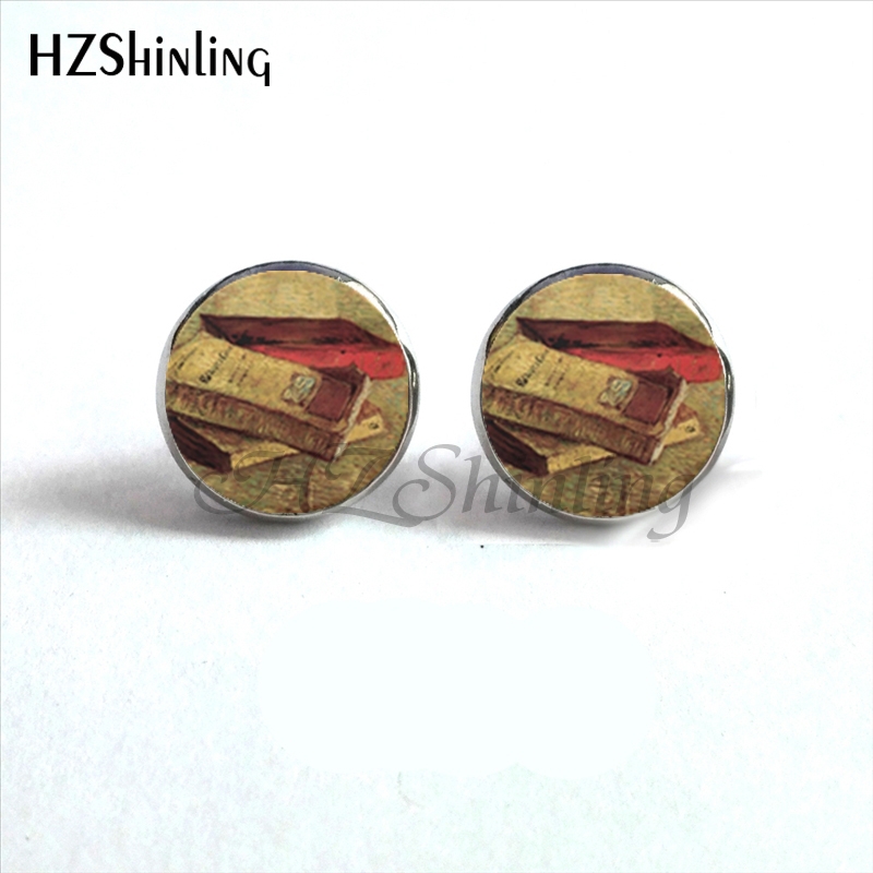 NES-00101  Library Book Earrin - Vintage Fashion Library avis et prix