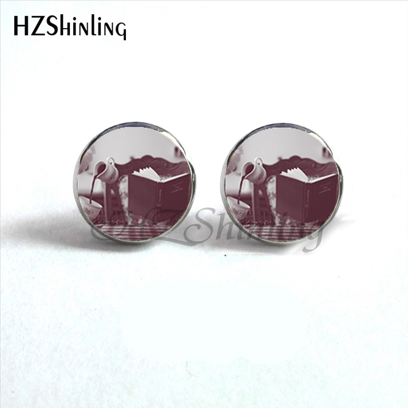NES-00101  Library Book Earrin - Vintage Fashion Library avis et prix