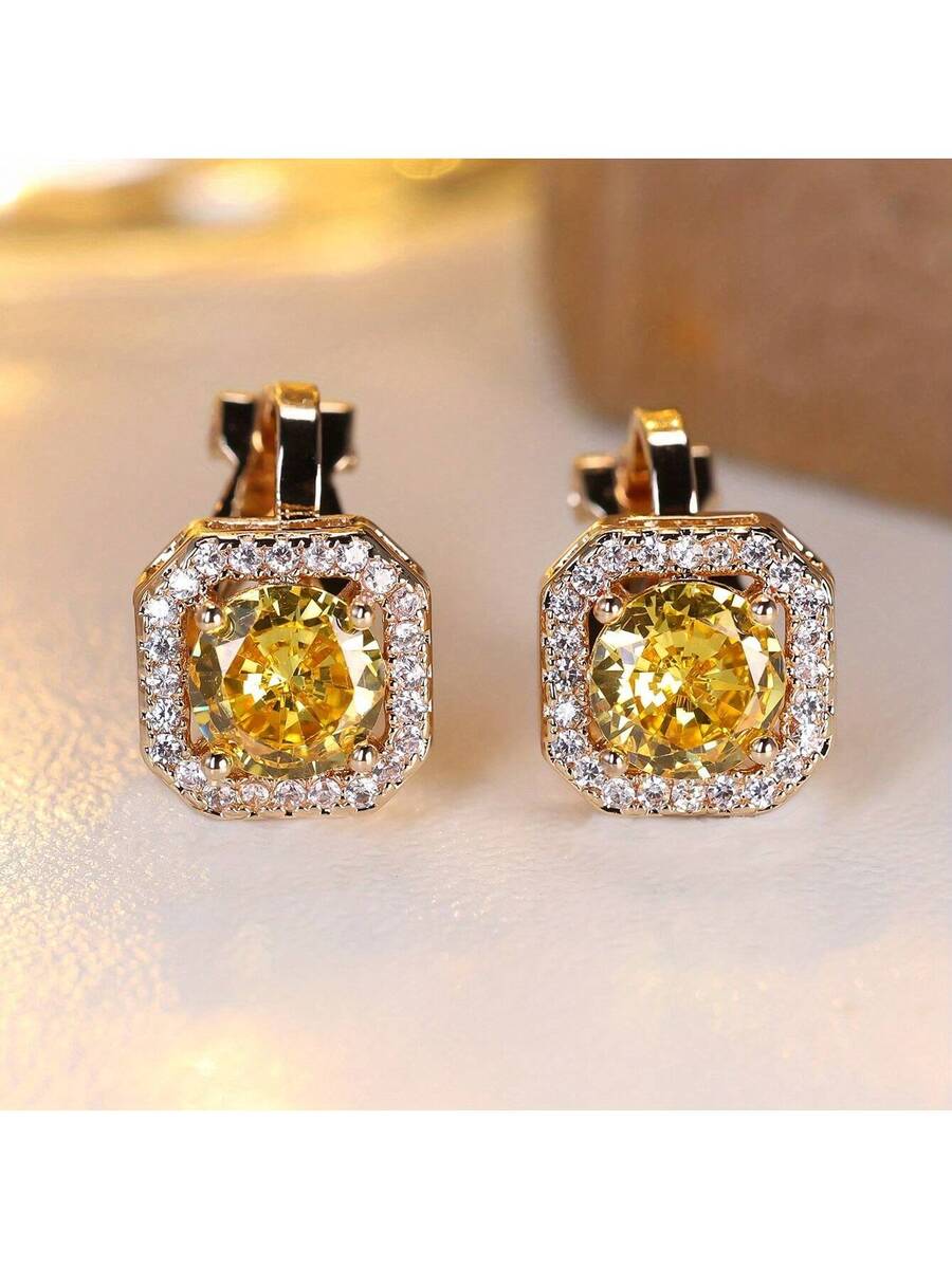 Elegant Vintage Clip-On Earrin - Vintage Fashion Center avis et prix