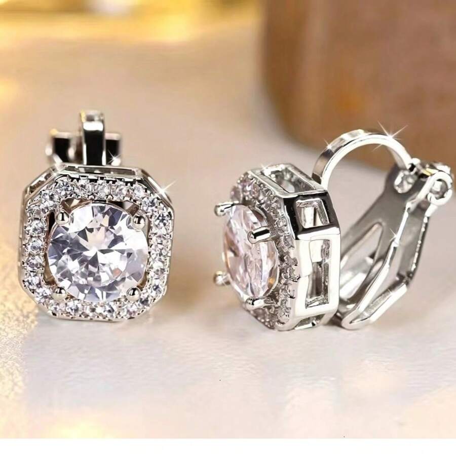 Elegant Vintage Clip-On Earrin - Vintage Fashion Center avis et prix