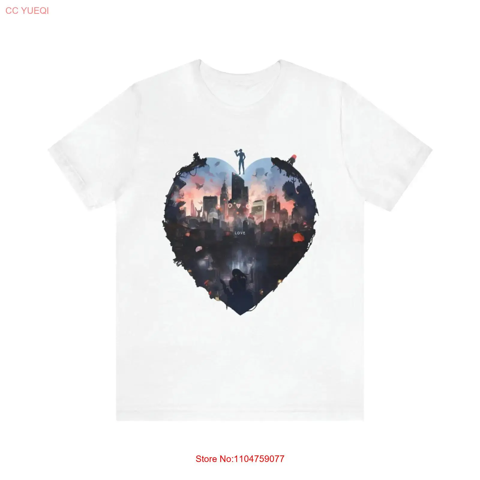 I Heart New York City White T  - Vintage Fashion York avis et prix