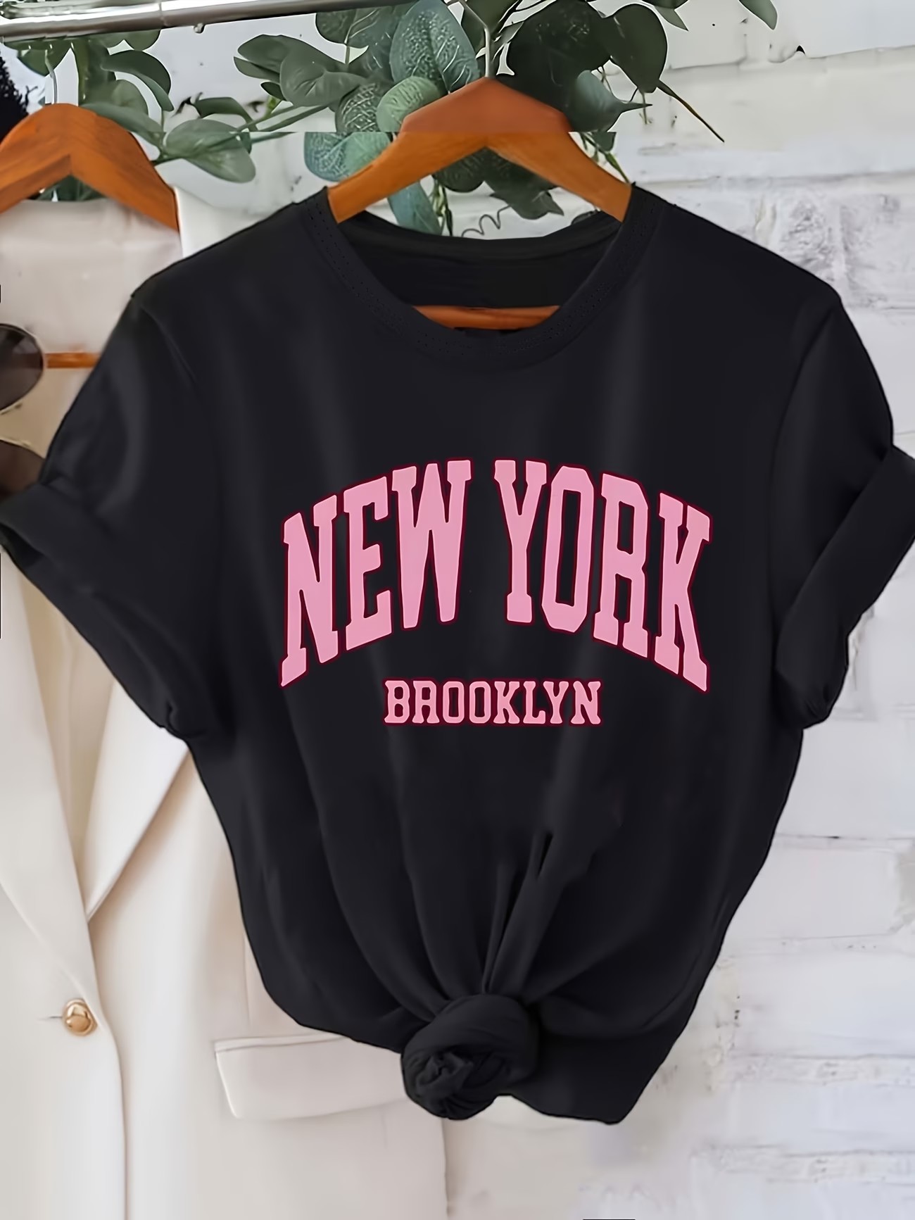 Fashion T-shirt New York Brook - Vintage Fashion York avis et prix