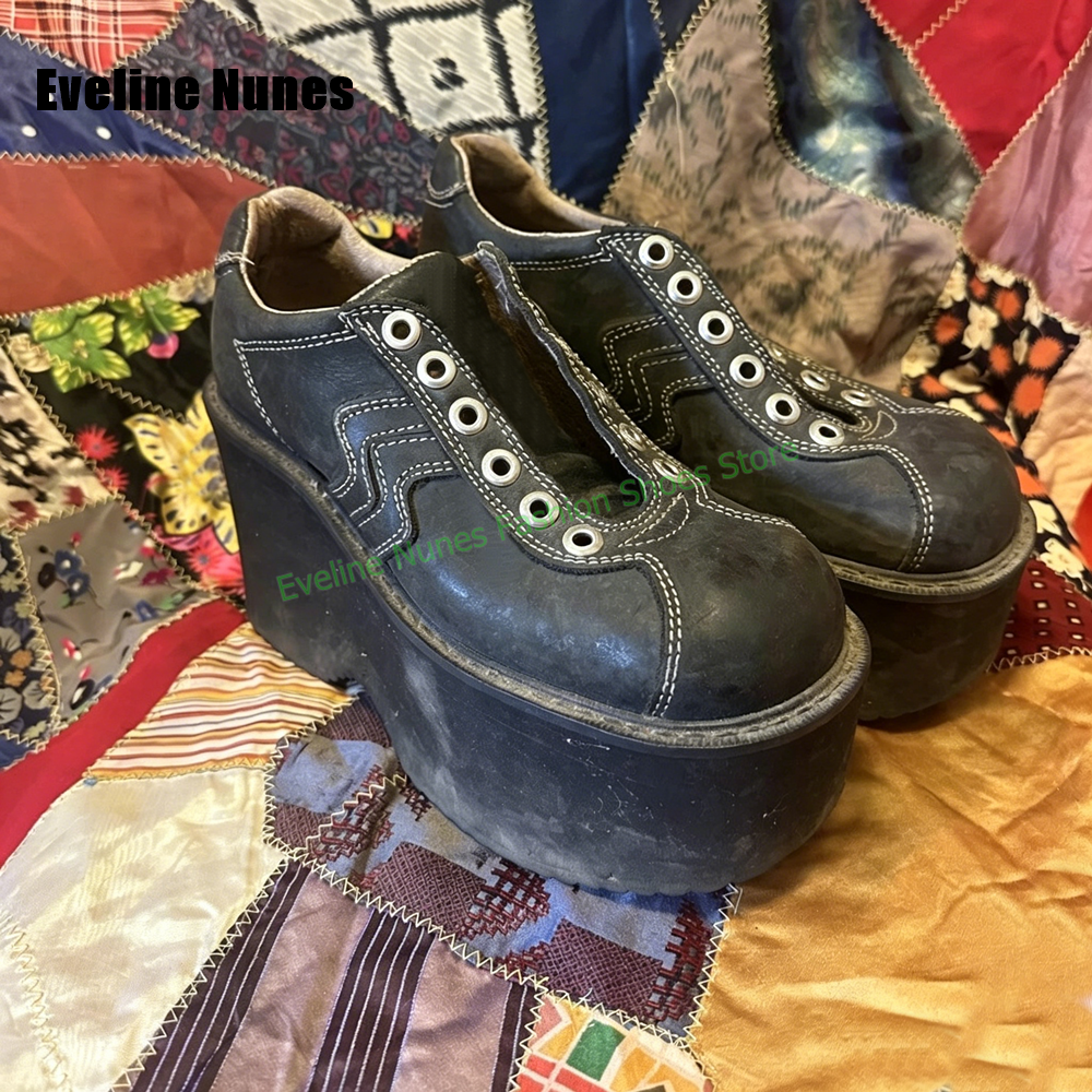 Y2K Platform Wedge Fashion Pum - Vintage Style Women Fashion avis et prix